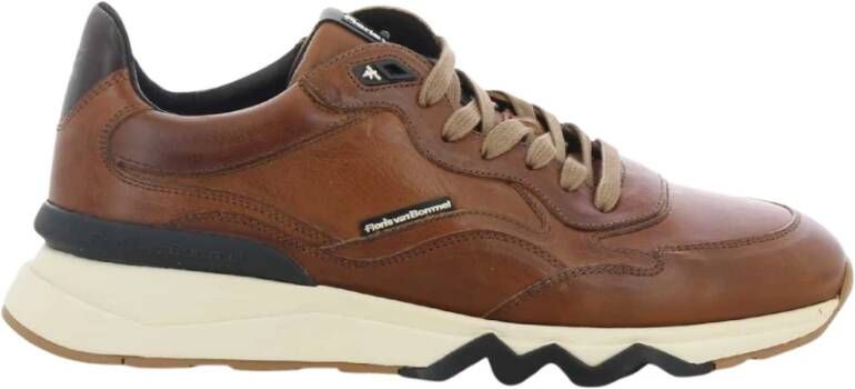 Floris van Bommel DE~ZAGER~01.11~~~~~~~~~~~~~~~~ Lage sneakersVrije tijdsschoenenHeren sneakers Cognac - Foto 5