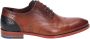 Floris van bommel De Stapper 03.00 Cognac G+Wijdte Veterschoenen - Thumbnail 3