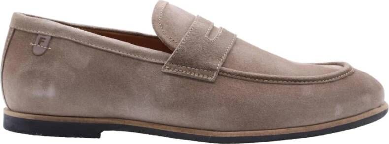 Floris van Bommel Herstappe Mocassin Beige Heren