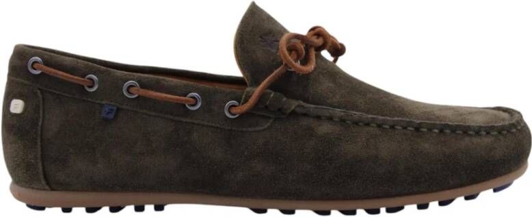 Floris van Bommel Klassieke leren mocassin schoen
