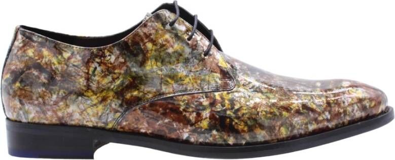 Floris van Bommel Klassieke Veterschoen Brown Heren