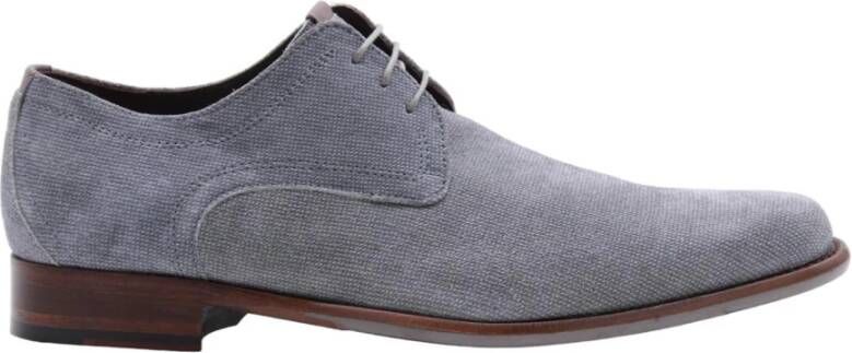 Floris van bommel 30361 De Stapper 39.11 Light Grey G+ Wijdte Veterschoenen - Foto 4