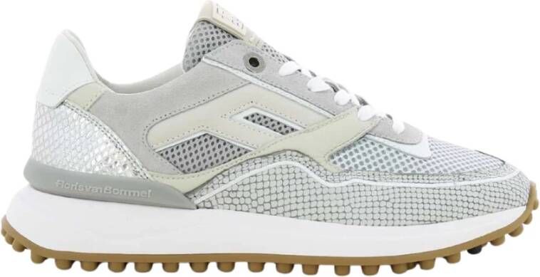 Floris van Bommel Lichtgrijze Damesschoenen Gray Dames