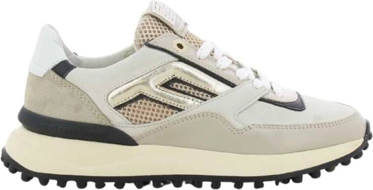 Floris van Bommel Lichtgrijze Damesschoenen Gray Dames