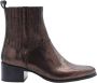 Floris van bommel 50053 Evi 01.02 Brown G-Wijdte Enkellaarzen - Thumbnail 2