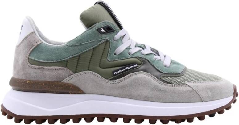 Floris van Bommel NOPPI 20.06 Volwassenen Lage sneakersHeren sneakersVrije tijdsschoenen Groen - Foto 6