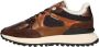 FLORIS VAN BOMMEL Lage Sneakers Dames Noppi 34.01 Maat: 38 Materiaal: Suède Kleur: Bruin - Thumbnail 2
