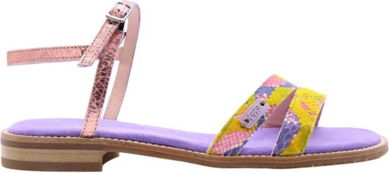 Floris van Bommel Platte sandalen Roze Dames