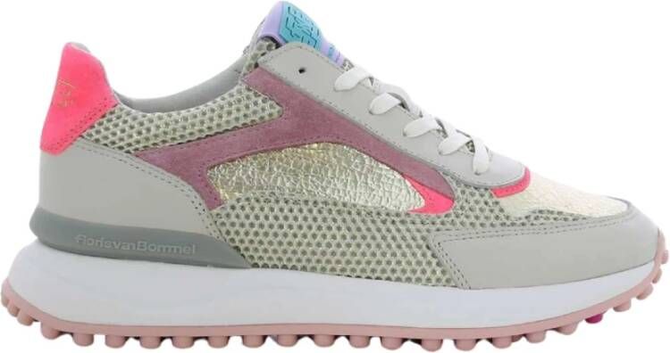 Floris van Bommel Roze Damesschoenen Sfw-10099 Multicolor Dames - Foto 1