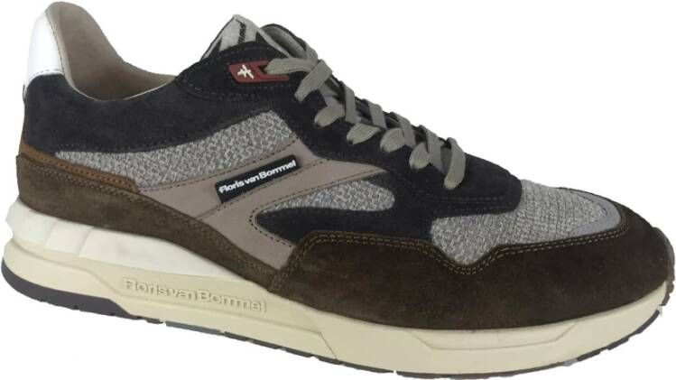 Floris van Bommel Runner Sneakers Brown Heren