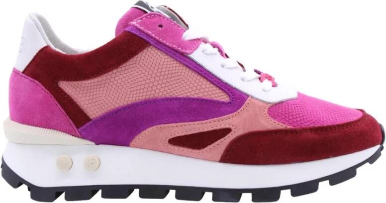 Floris van Bommel BLOKKI~04.12~~~~~~~~~~~~~~~~~~ Lage sneakersDames sneakers Rood - Foto 2