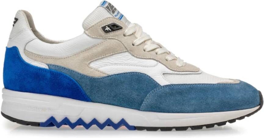 Floris van Bommel Moderne Man Sneakers Blue Heren