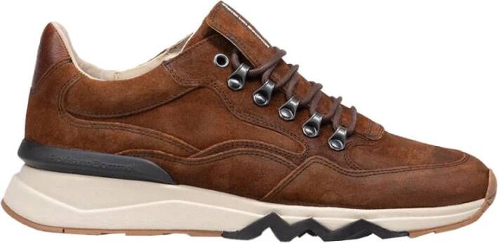 Floris van Bommel Sneakers Bruin Heren
