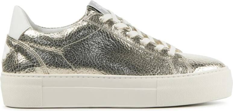 Floris van Bommel Sneakers Goud Geel Dames