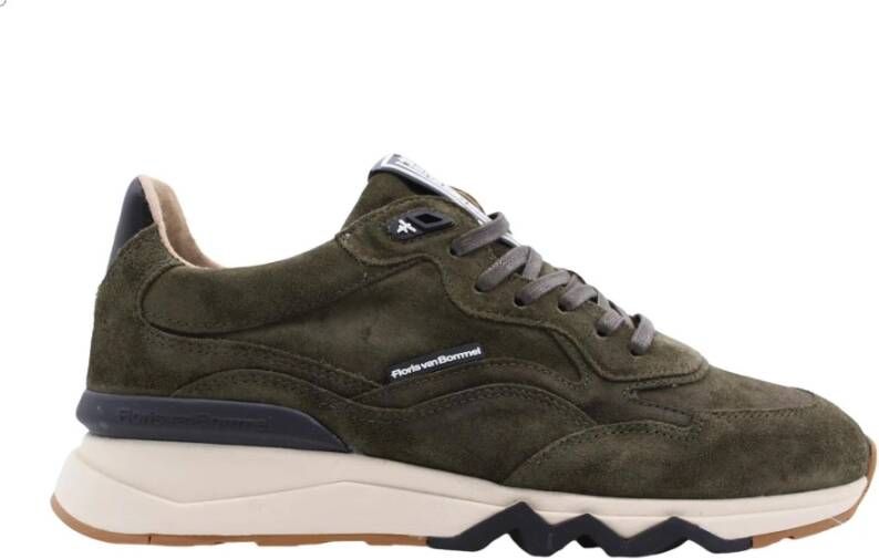 Floris van Bommel Sneakers Groen Heren