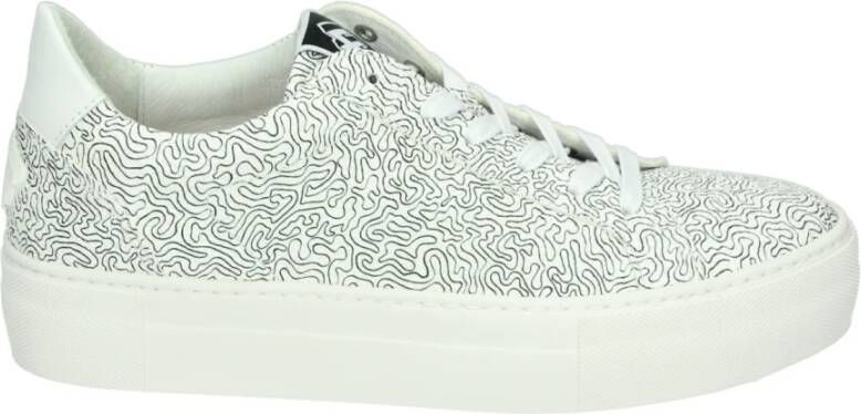 Floris van Bommel VINNI 05.40 Volwassenen Lage sneakers Dames sneakers Wit beige