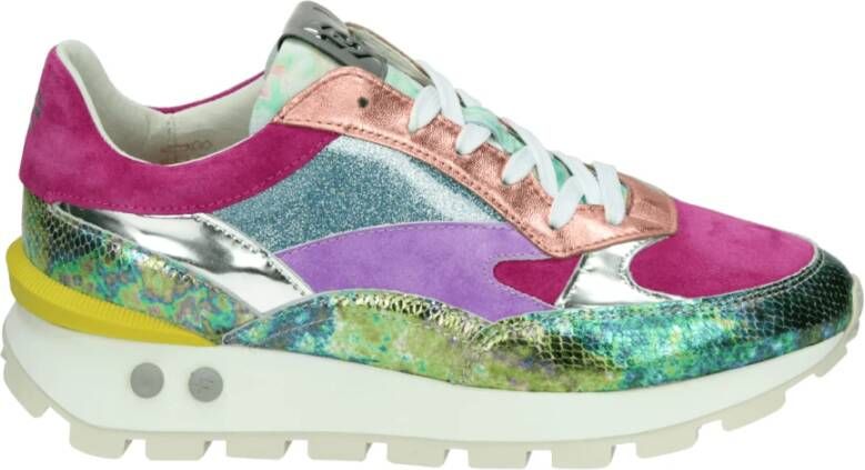 FLORIS VAN BOMMEL Lage Sneakers Dames Sfw-10098 Blokki Maat: 38 Materiaal: Leer - Foto 5