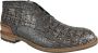 FLORIS VAN BOMMEL Lage Sneakers Heren Sfm-10172 De Gripper Maat: 39⅓ Materiaal: Nubuck Kleur: Grijs - Thumbnail 5