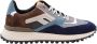 FLORIS VAN BOMMEL Lage Sneakers Heren Sfm-10139 Noppi Maat: 44 Materiaal: Suède Kleur: Blauw - Thumbnail 3