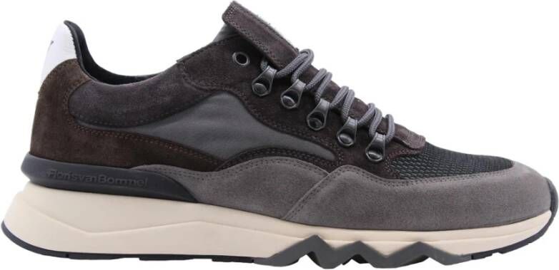 Floris van Bommel DE~ZAGER~01.21~~~~~~~~~~~~~~~~ Lage sneakersVrije tijdsschoenenHeren sneakers Grijs - Foto 3
