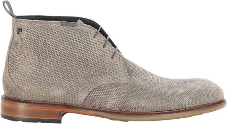 Floris van Bommel Taupe Herenschoenen Sfm-50132 W5