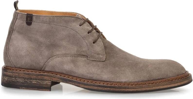 Floris van Bommel Taupe Laarzen Beige Heren