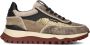 FLORIS VAN BOMMEL Lage Sneakers Dames Grommi 02.03 Maat: 42 Materiaal: Suède Kleur: Goud - Thumbnail 3