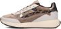 FLORIS VAN BOMMEL Lage Sneakers Dames Sfw-10159 Suvi Maat: 37 Materiaal: Leer Kleur: Beige - Thumbnail 2