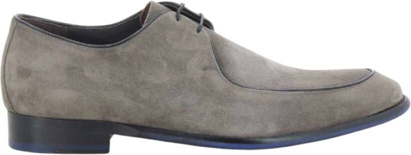 Floris van Bommel Taupe Veterschoenen - Foto 2