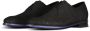 Van Bommel Elegante Business Veterschoenen Reptielpatroon Black Heren - Thumbnail 2
