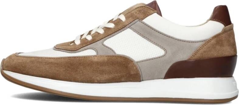 Van Bommel Bruine Heren Lage Sneakers