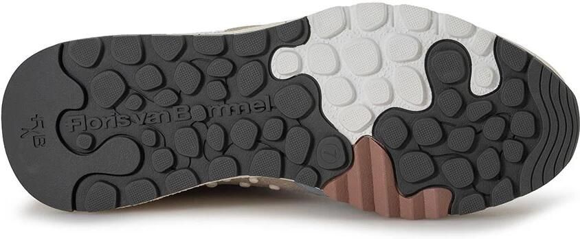 Floris van Bommel heren sneaker De Treener suède blauw beige art.SFM 10243 42 02 06.07 Lightblue g - Foto 4