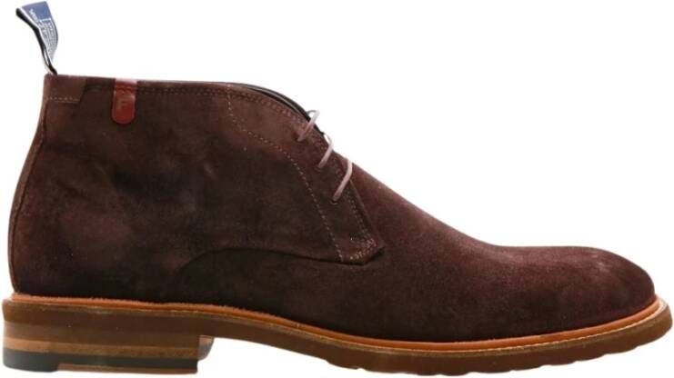 Van Bommel Klassieke Winter Derby Boot Brown Heren