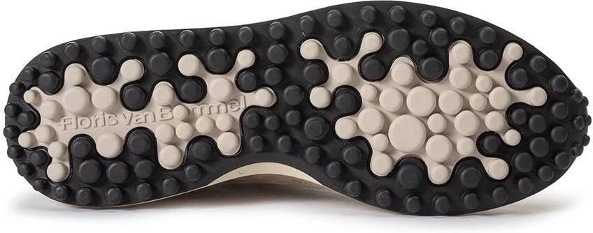 FLORIS VAN BOMMEL Lage Sneakers Heren Sfm-10159 Noppi Maat: 44 Materiaal: Suède Kleur: Taupe - Foto 5