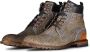 Floris van Bommel CREPI 05.14 Heren sneakersHeren veterschoenVrije tijd half-hoog Grijs - Thumbnail 19