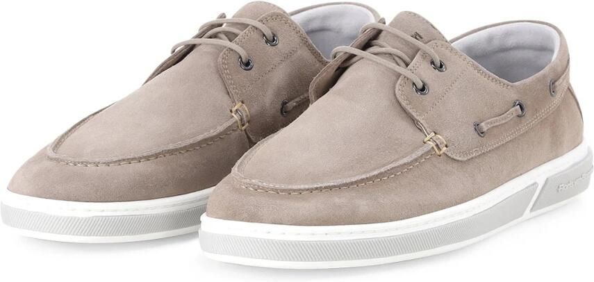 Floris van Bommel DE BOOTER 01.02 Vrije tijdsschoenenHeren veterschoenHeren sneakersCasual Taupe - Foto 8