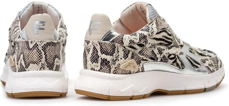 Floris van Bommel DAYSI 07.01 Lage sneakersDames sneakers Wit beige - Foto 3