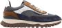 Van Bommel Sportieve Donkergrijze Sneaker Multicolor Heren - Thumbnail 1