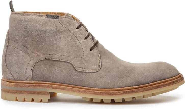 FLORIS VAN BOMMEL Veterschoenen Heren Sfm-50147 41⅓ Suède Taupe