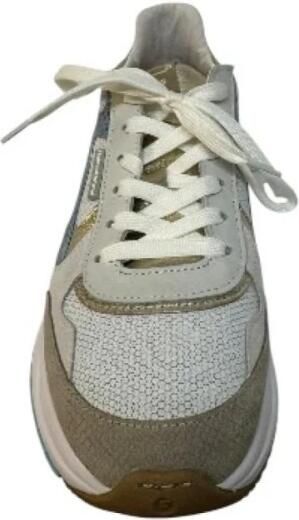 FLORIS VAN BOMMEL Lage Sneakers Dames Sfw-10159 Suvi Leer Wit - Foto 4