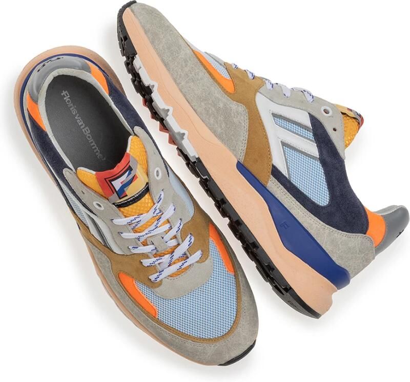 Floris van Bommel DE~TREENER~01.10~~~~~~~~~~~~~~ Lage sneakersVrije tijdsschoenenHeren sneakers Blauw - Foto 5