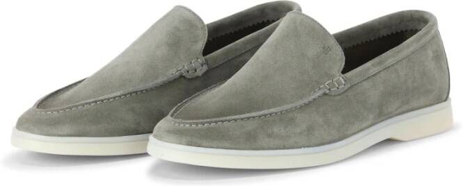 Van Bommel Velours Loafers Elegant Stijl Slip-On