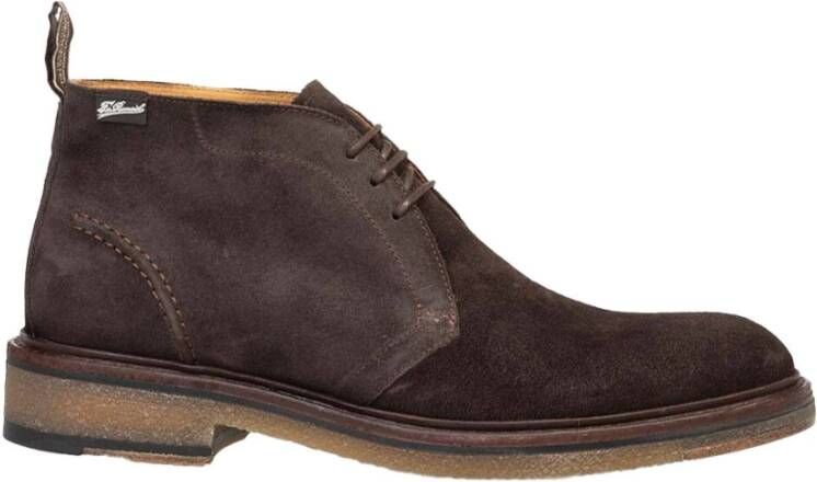 Floris van bommel 50146 De Tanker 04.06 Dark Brown H-Wijdte Veter boots