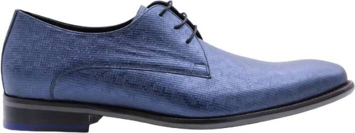 Floris van Bommel Veterschoen Blue Heren