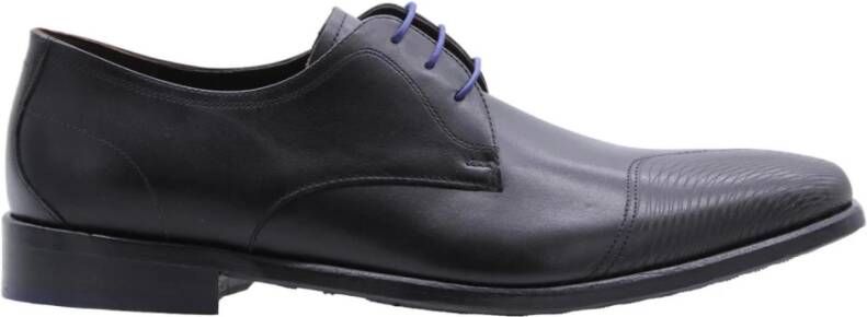 Floris van Bommel Sfm 30261 Nette schoenen Veterschoenen Heren Zwart