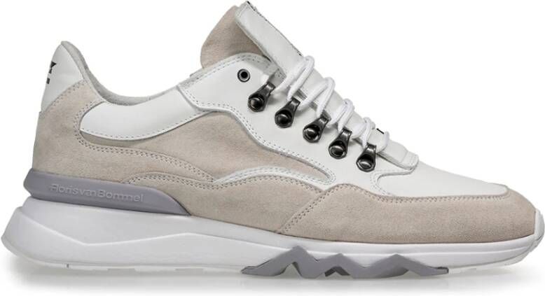 Floris van Floris van Bommel van Floris van Bommel Sneakers Heren Lage sneakers Herenschoenen Leer SFM-10135 Wit - Foto 14