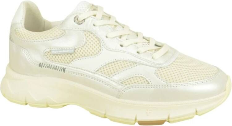 Floris van Bommel Zilver Mesh Runner Sneakers