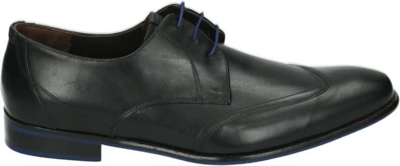 Floris van Bommel Zwarte Business Schoenen DE Stijler