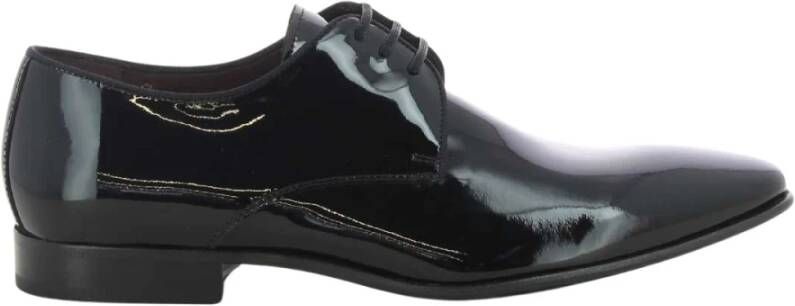 Floris van Bommel Zwarte herenschoenen Sfm-30060 Black Heren