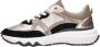 FLORIS VAN BOMMEL Lage Sneakers Dames Sfw-10111 Maat: 38 5 Materiaal: Leer Kleur: Zwart - Thumbnail 6